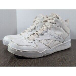 REEBOK Sneakers Shoes Mens 11 Royal BB4500 White High Leather White Gray CN4107